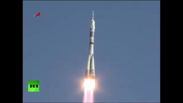 Как взлетает ракета!