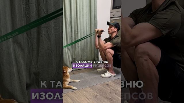 Зал vs Резинки. Лучшие упражнения для рук в зале и дома c резиной #резиновыепетли #эспандер #shorts