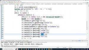 Webjjang JAVA ver.2022.11 17-07 JDBC 응용 - Qna - QnaController로 데이터 가져와서 출력하기(웹짱과 함께하는 자바2211)