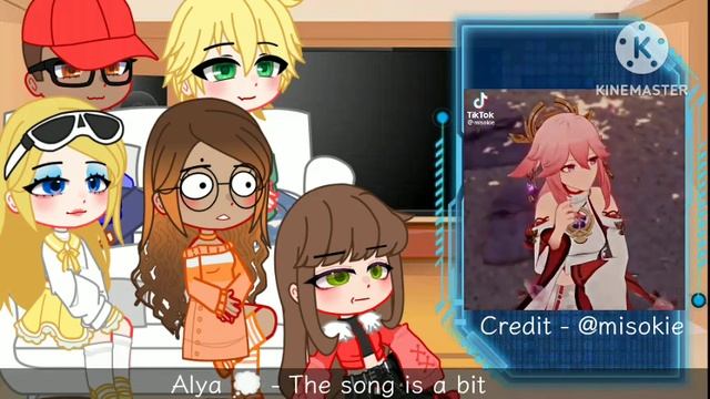 MLB React To Marinette's Future As Yae Miko || Nice Chloe Au || My Au || Ship - Eimiko || смотреть онлайн