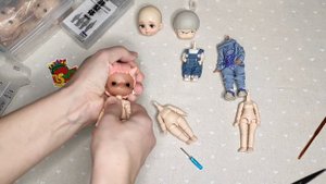 Пухленькое тело Ymy для кукол с aliexpress. Часть 30 #doll #ob11