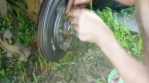 Покраска задних барабанов