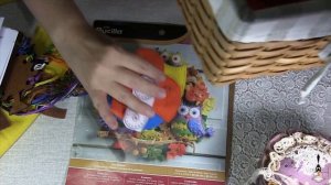 Осенний венок с совами. Bucilla. Набор из фетра. Обзор и начало работы