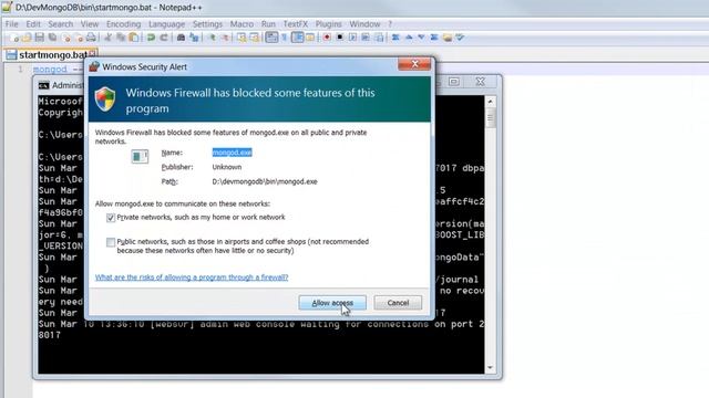 How to MongoDB - Install on Windows 7 - HD Video Tutorial смотреть онлайн