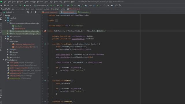 Android Basics 015 - Responding to User Events