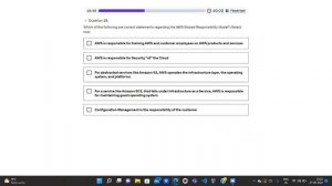 AWS # Certified Cloud Practitioner (CLF-C01) # Practice Exam - Set-1 (Q1 to Q65)