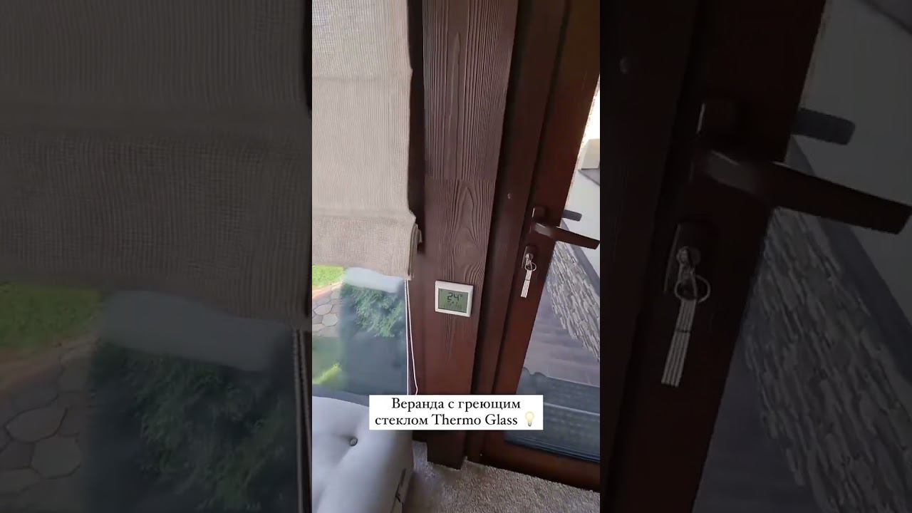 Веранда с электрообогревом на даче #веранда #остеклениеверанды #дача #ремонт #коттеджныйпоселок