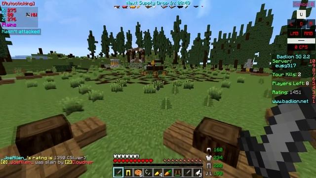 ЛУЧШАЯ СБОРКА МОДОВ ДЛЯ ПВП 2018! НОВАЯ МЫШКА ZONIX CLIENT  MINECRAFT ГОЛОДНЫЕ ИГРЫ ?