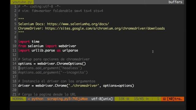? PYTHON Web Scraping ? con SELENIUM смотреть онлайн