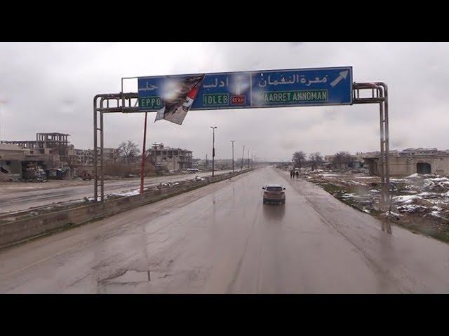 Дорога мира: трассу М-5 открыли для простых сирийцев