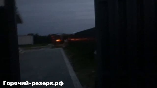 Работа генераторной установки Горячий резерв