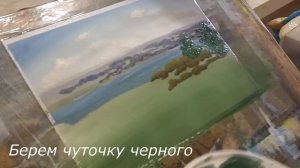 Видео урок, рисуем летний пейзаж гуашью с Dari Art