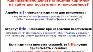 Seo Оптимизация Картинок  Урок 3