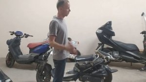 Обзор на Cкутер Honda Zoomer Контейнер.