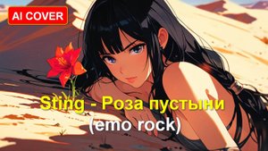 Sting - Роза пустыни (emo rock) Ai cover