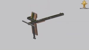 Тренажёр для тренировки ног "Маятниковые приседания 1".  Вторая версия DIY."Самовар"