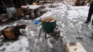 перосьемная машина своими руками тест! Работает