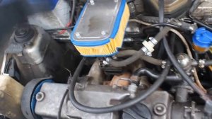 выдавило масло из двигателя