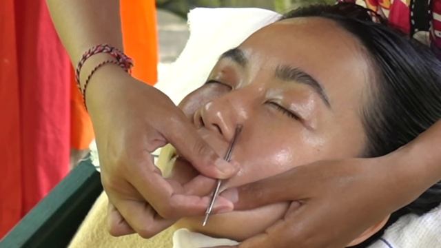ASMR 발리 원시 피부관리 Bali Jungle Skincare