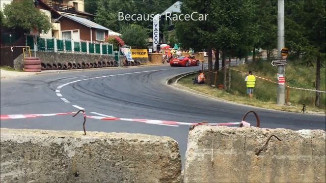 Hillclimb Corner Maximum Attack - Flat out - Subaru Impreza Mitsubishi Evo Ferrari 458 - Pure Sound