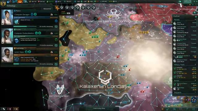Stellaris 2.1.3: United XenoScum Consensus #5 - For Science! смотреть онлайн