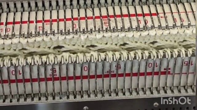 Как пришить планку к полочке на вязальной машине. смотреть онлайн