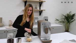 How to make an Espresso, Cappuccino & Latte using the Smeg Bean to Cup Machine | BCC02