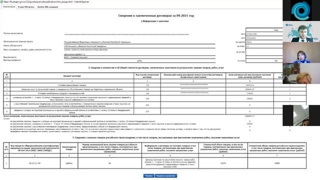 Ежемесячная отчетность по 223 ФЗ