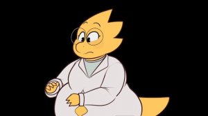 Alphys weight gain animation commission
