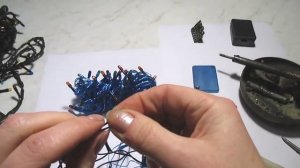 Ремонт новогодней гирлянды. Repair Christmas garlands
