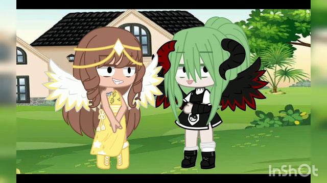 Меме "👩🦰 2 сестры👩" гача клуб смотреть онлайн