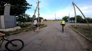 Покатушка на велосипеде в Приазовский район