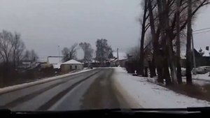 Коломна - окрестности поселка Белоомут / Kolomna - near Beloomut 05/01/2014 (timelapse 4x)