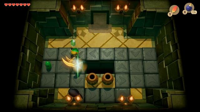 Legend of Zelda: Link's Awakening Remake Key Cavern Let's Play Part 5 смотреть онлайн