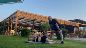 Тренировка средней ягодичной мышцы с детальным подходом