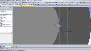 Рифление сетчатое на конической поверхности Компас 3D