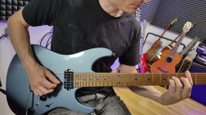 Пример чистого звука с эффектами и без Ibanez AZ2402