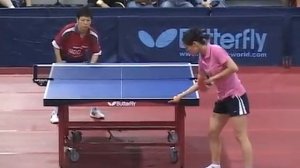 2008 U.S. Open - Ni Xia Lian vs. Lu Ying  - game 6