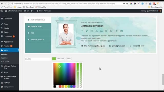 Ultimate Author Box - How to add custom templates for individual authors | WordPress Tutorial смотреть онлайн