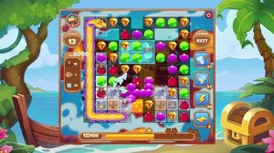 Как пройти уровень 8937 в игре Сокровища Пиратов