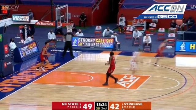 NC State vs. Syracuse Men's Basketball Highlight (2020-21) смотреть онлайн