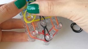 ЛЕСТНИЦА Красивый Браслет Из Резинок на Станке