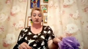 Мастер-класс "Цветы из полиэтиленовых пакетов"