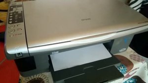Печать цветного струйного принтера Epson cx4900
