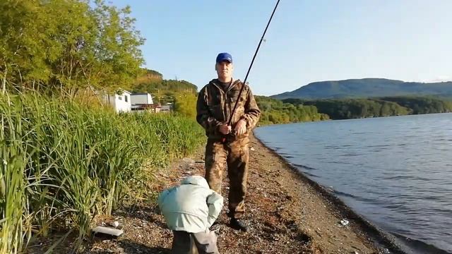 Отдыхаем на рыбалке // Ловим Навагу. смотреть онлайн