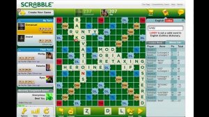 Playing Scrabble Online #239