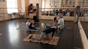 партерная гимнастика для детей# гимнастика на коврике