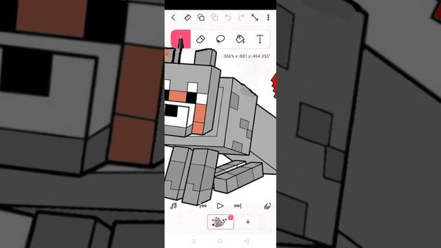 я нарисовал собаку из Майнкрафта Годзилла смотреть онлайн