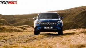 2023 Mercedes Benz GLC 300e AMG Line Plug-in Hybrid | Driving Exterior