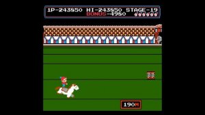 Circus Charlie - Цирк Чарли (Dendy) Полное прохождение Full HD 1080p